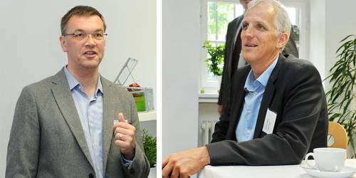 Thomas Blohm-Schröder und Gregor Dewey.